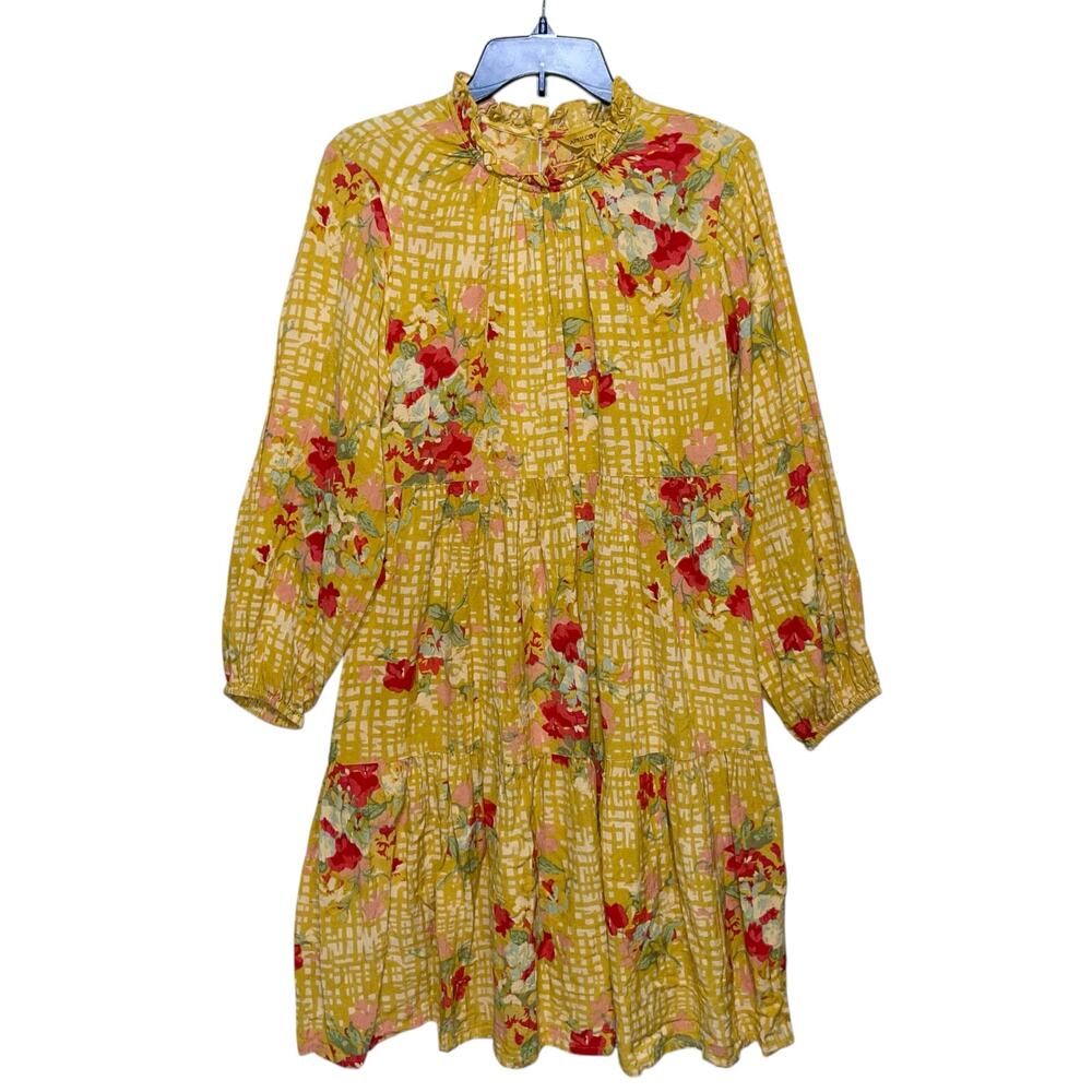 April Cornell Dress Floral Ruffle - Picture 8 of 12